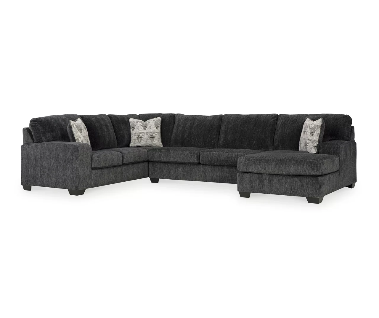 Broyhill Hollyview Shadow 3-Piece Sectional 3 Broyhill Hollyview Shadow 3-Piece Sectional